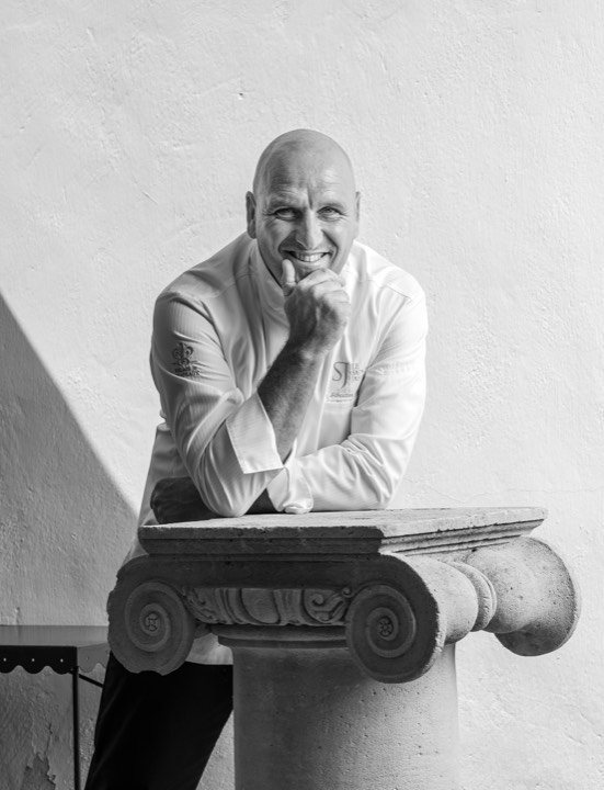 Portrait d’un chef pour Saint James à Bouliac / Bordeaux, France.