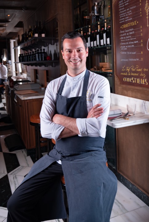 Portrait d’un chef pour Nonos à Paris, France.